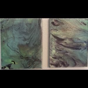 Fluid Art- 2 Piece